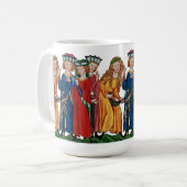 Vier Könige Cup Kaffeetasse (Vorderseite Links)