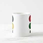 Vier Kroketten Kaffeetasse (Mittel)