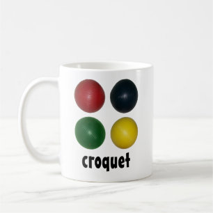 Vier Kroketten Kaffeetasse