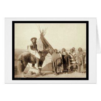 Vier Lakota indische Frauen vor Tipi Sd 1891