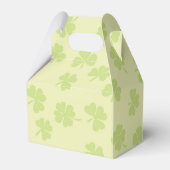 Vier Leaf Cloues Kleeblatt St Patrick Day Geschenkschachtel (Rückseite)