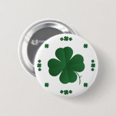 Vier Leaf Clovers Button (Vorne & Hinten)