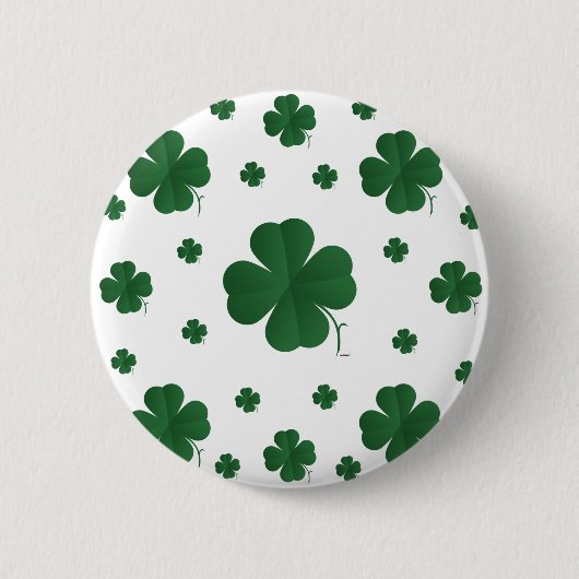Vier Leaf Clovers - mehrere Button (Vorderseite)