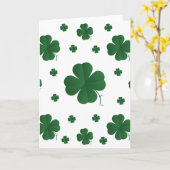 Vier Leaf Clovers - mehrere Karte (Gelbe Blume)