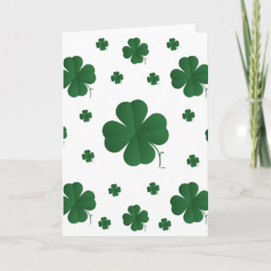Vier Leaf Clovers - mehrere Karte