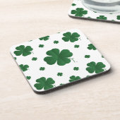 Vier Leaf Clovers - mehrere Untersetzer (Linke Seite)