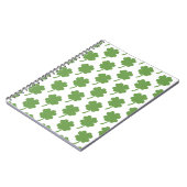 Vier Leaf Clovers Notizblock (Linke Seite)