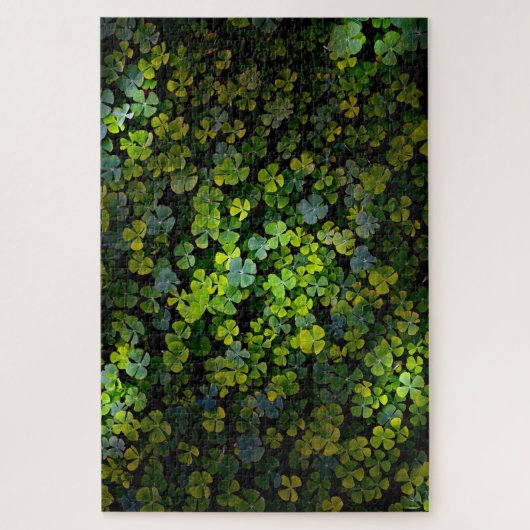 Vier Leaf Clovers Puzzle (Vertikal)