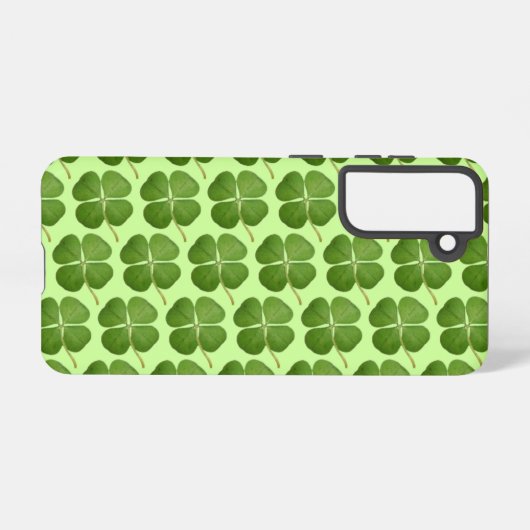 Vier Leaf Clovers Samsung Galaxy Hülle (Rückseite (Horizontal))