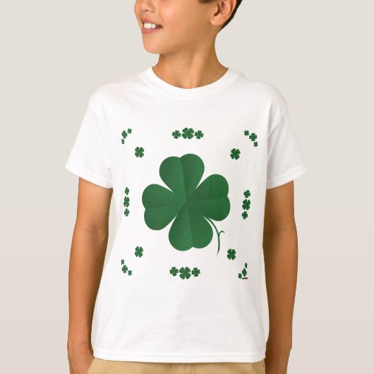 Vier Leaf Clovers T-Shirt (Vorderseite)