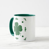 Vier Leaf Clovers Tasse (Vorderseite Links)