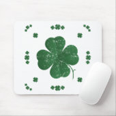 Vier Leaf Clovers - Vintager Stil Mousepad (Mit Mouse)
