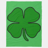 Vier Leaf Liebe 60x80 Fleece Blanket (Vorderseite)