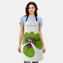 Vier Leaf Lucky Clover St Patricks Day Viel Glück Schürze