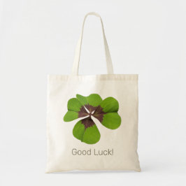 Vier Leaf Lucky Clover St Patricks Day Viel Glück Tragetasche