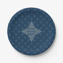 Vier Leaf Rosette Luftwaffe Blaues Foulardmuster