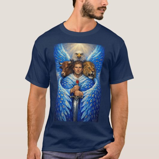 Vier lebende Geschöpfe T-Shirt (Vorderseite)