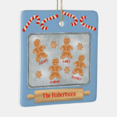 Vier Lebkuchengewächse Keramikornament (Rechts)