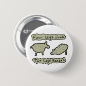 Vier Legen gut Button (Vorne & Hinten)
