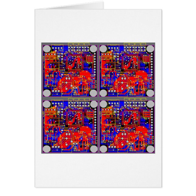 Vier Leiterplatten (PCB) (Vorne)