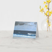 "Vier Mädchen im Ozean" Karte von der (Gelbe Blume)