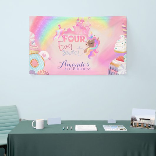 vier mal süß banner (Messeveranstaltung)