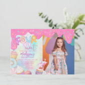 vier mal süß einladung (Stehend Vorderseite)