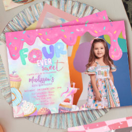 vier mal süß einladung