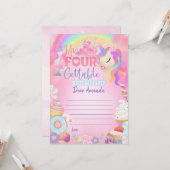 vier mal Sweet Time Kapsel Karte (Vorderseite/Rückseite Beispiel)