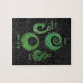 Vier Maori-Symbole Puzzle (Horizontal)