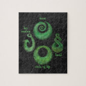 Vier Maori-Symbole Puzzle (Vertikal)
