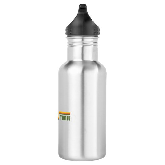 Vier-Meilen-Lauf Edelstahlflasche (Rechts)