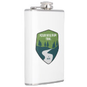 Vier-Meilen-Lauf Flachmann (Rechts)