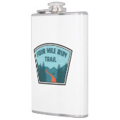 Vier-Meilen-Lauf Flachmann (Links)