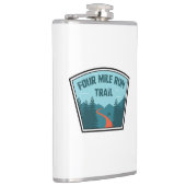 Vier-Meilen-Lauf Flachmann (Rechts)