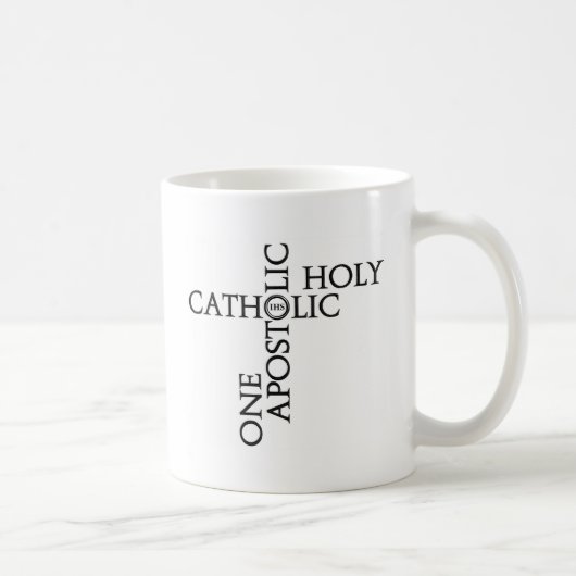 Vier Merkmale Kaffeetasse (Rechts)
