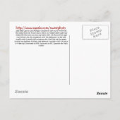 Vier Michigan Lighthouse Postkarten (Rückseite)