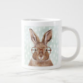Vier-Mit Augen Forester | Bunny Rabbit Jumbo-Tasse (Rechts)