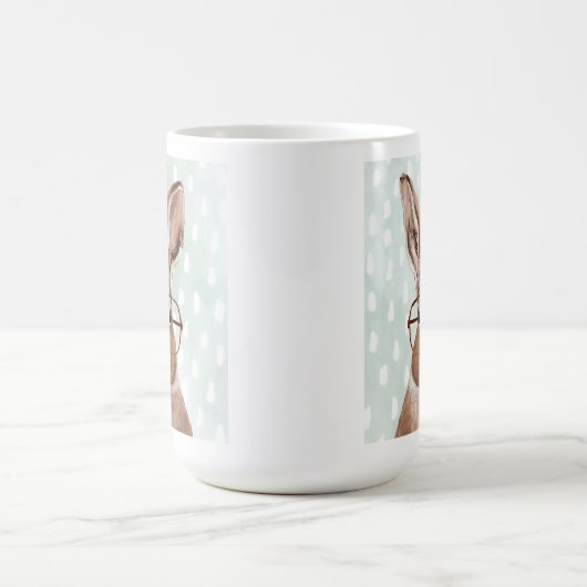 Vier-Mit Augen Forester | Bunny Rabbit Kaffeetasse (Mittel)