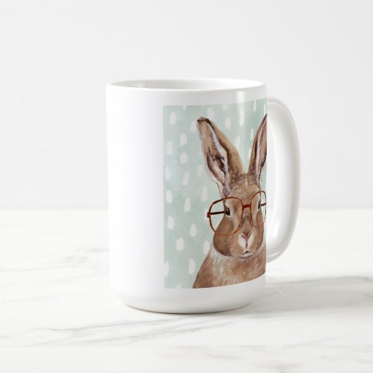 Vier-Mit Augen Forester | Bunny Rabbit Kaffeetasse (VorderseiteRechts)