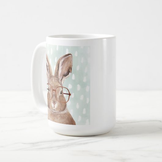 Vier-Mit Augen Forester | Bunny Rabbit Kaffeetasse (Vorderseite Links)