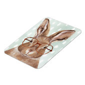 Vier-Mit Augen Forester | Bunny Rabbit Magnet (Linke Seite)