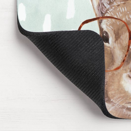 Vier-Mit Augen Forester | Bunny Rabbit Mousepad (Ecke)
