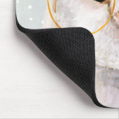 Vier-Mit Augen Forester | Weiße Eule Mousepad (Ecke)