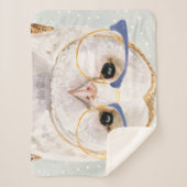 Vier-Mit Augen Forester | Weiße Eule Sherpadecke (Vorderseite)