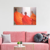 Vier Monate auf Tempelschritten Leinwanddruck (Insitu (Wohnzimmer))