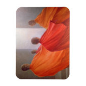 Vier Monate auf Tempelschritten Magnet (Vertikal)