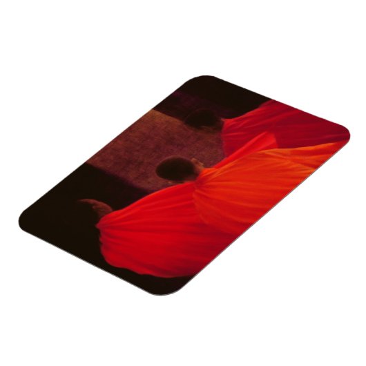 Vier Mönche Magnet (Linke Seite)