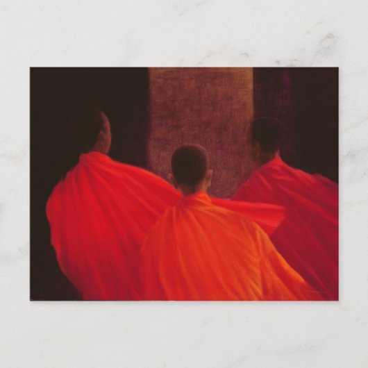 Vier Mönche Postkarte (Vorderseite)