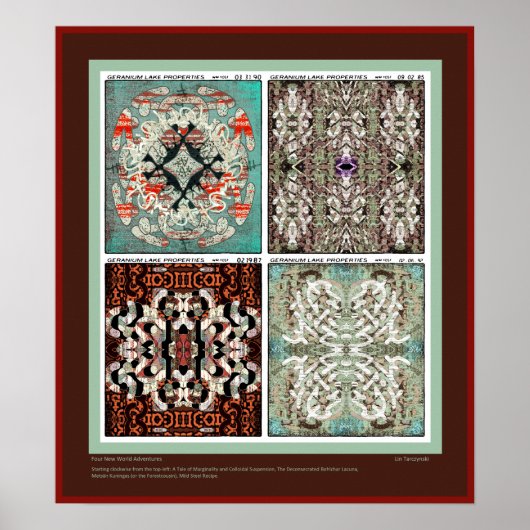 Vier neue Abenteuer in der Welt Poster (Vorne)